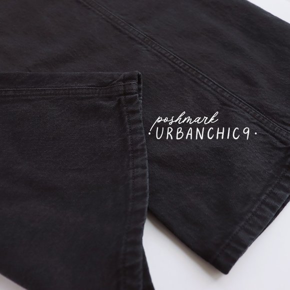 LEVI'S Wellthread Ribcage Wide Leg Jean Black 26 - Picture 9 of 11